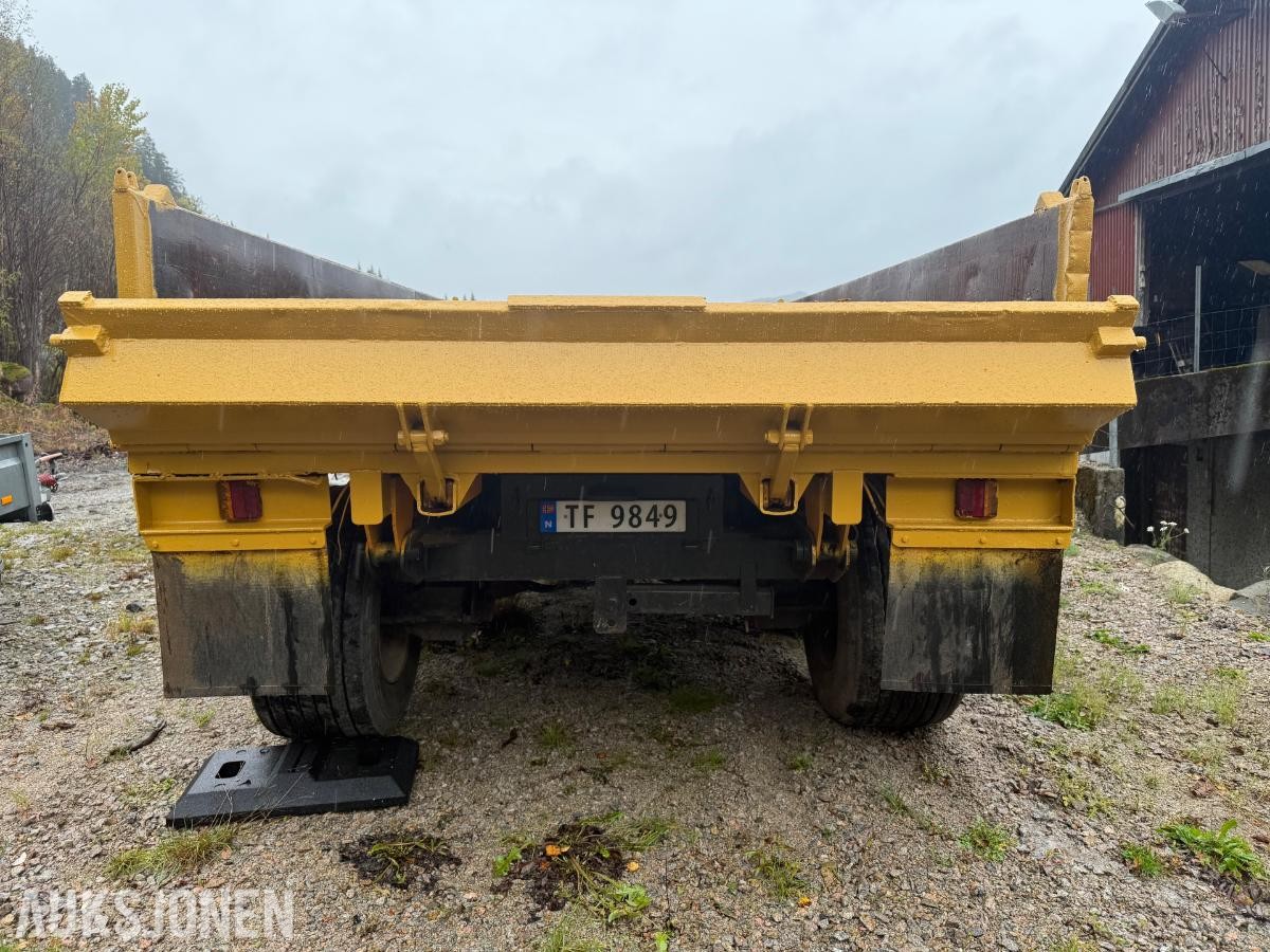 2010 Jpm 19t dumperhenger med 14,8t nyttelast