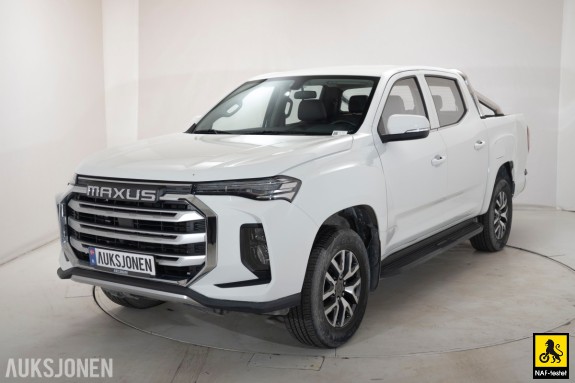 2023 Maxus T90 EV 88 KWH 180HK DOUBLE CAB 5-SETER HENGERFESTE KAMERA SKINN DAB