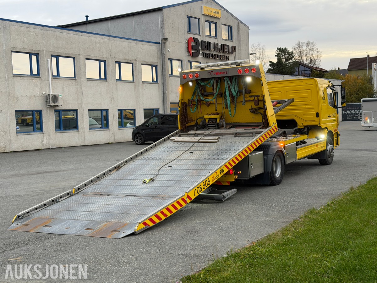 2022 Mercedes-Benz Atego 1630L bergingsbil med Tevor ZP60-C1 påbygg