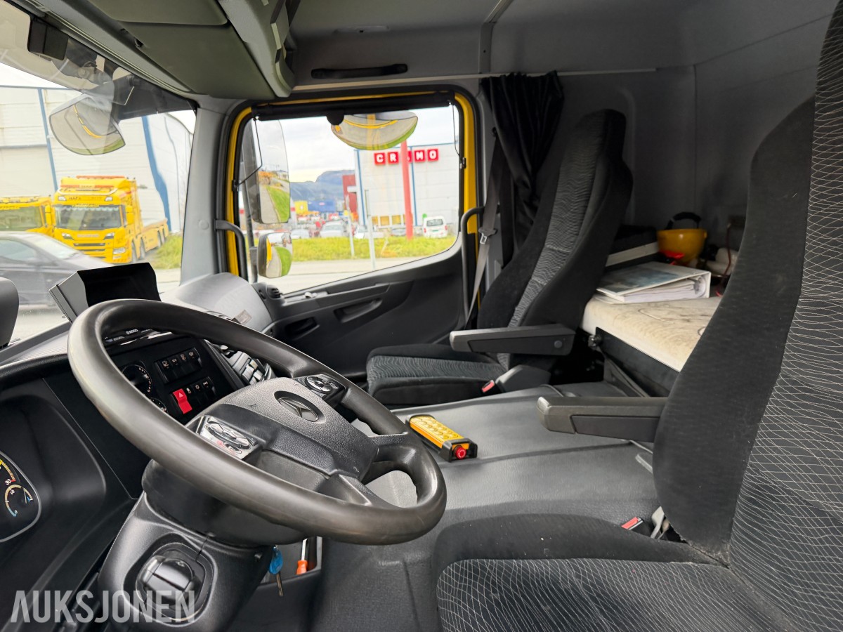 2022 Mercedes-Benz Atego 1630L bergingsbil med Tevor ZP60-C1 påbygg