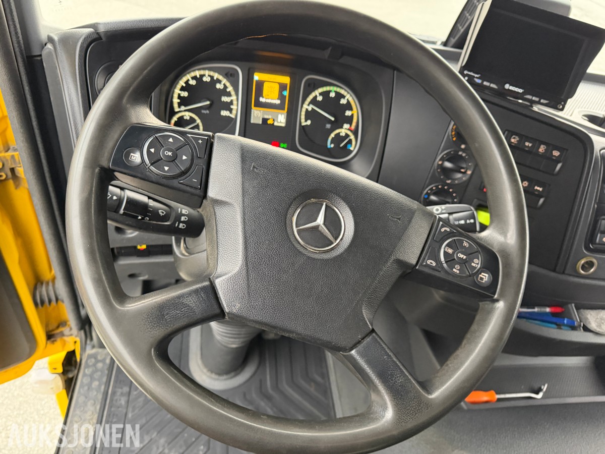 2022 Mercedes-Benz Atego 1630L bergingsbil med Tevor ZP60-C1 påbygg