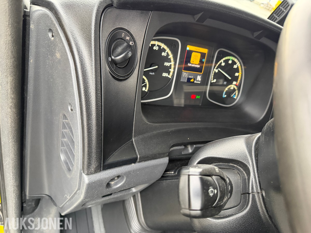 2022 Mercedes-Benz Atego 1630L bergingsbil med Tevor ZP60-C1 påbygg