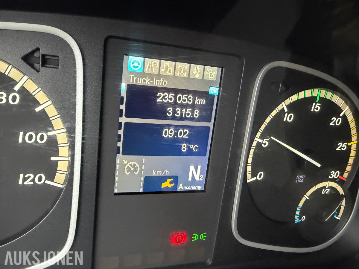 2022 Mercedes-Benz Atego 1630L bergingsbil med Tevor ZP60-C1 påbygg