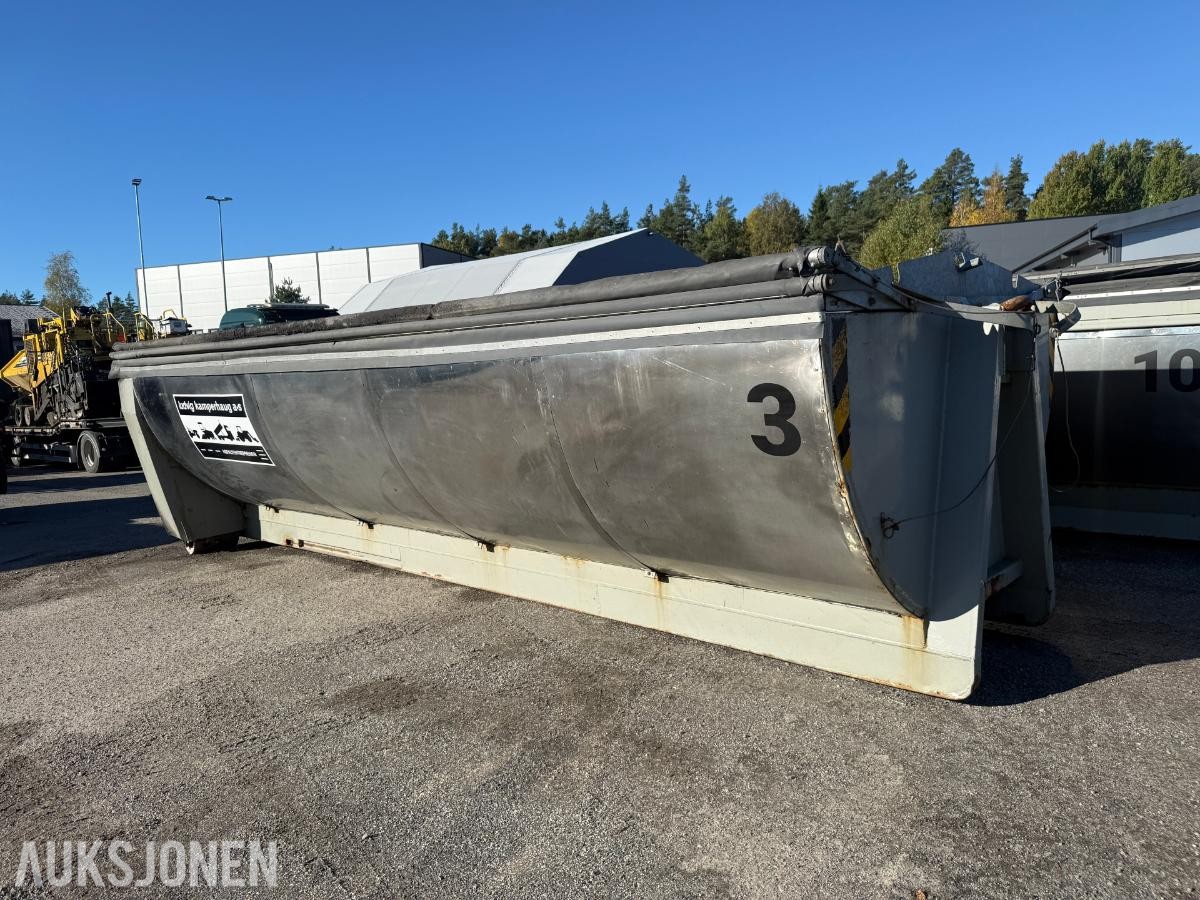 Asfaltbalje m/giljotinluke