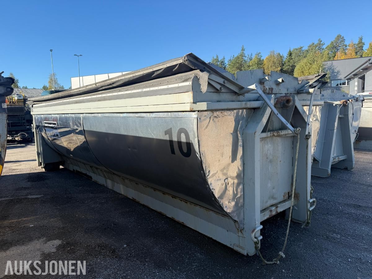 Asfaltbalje m/giljotinluke