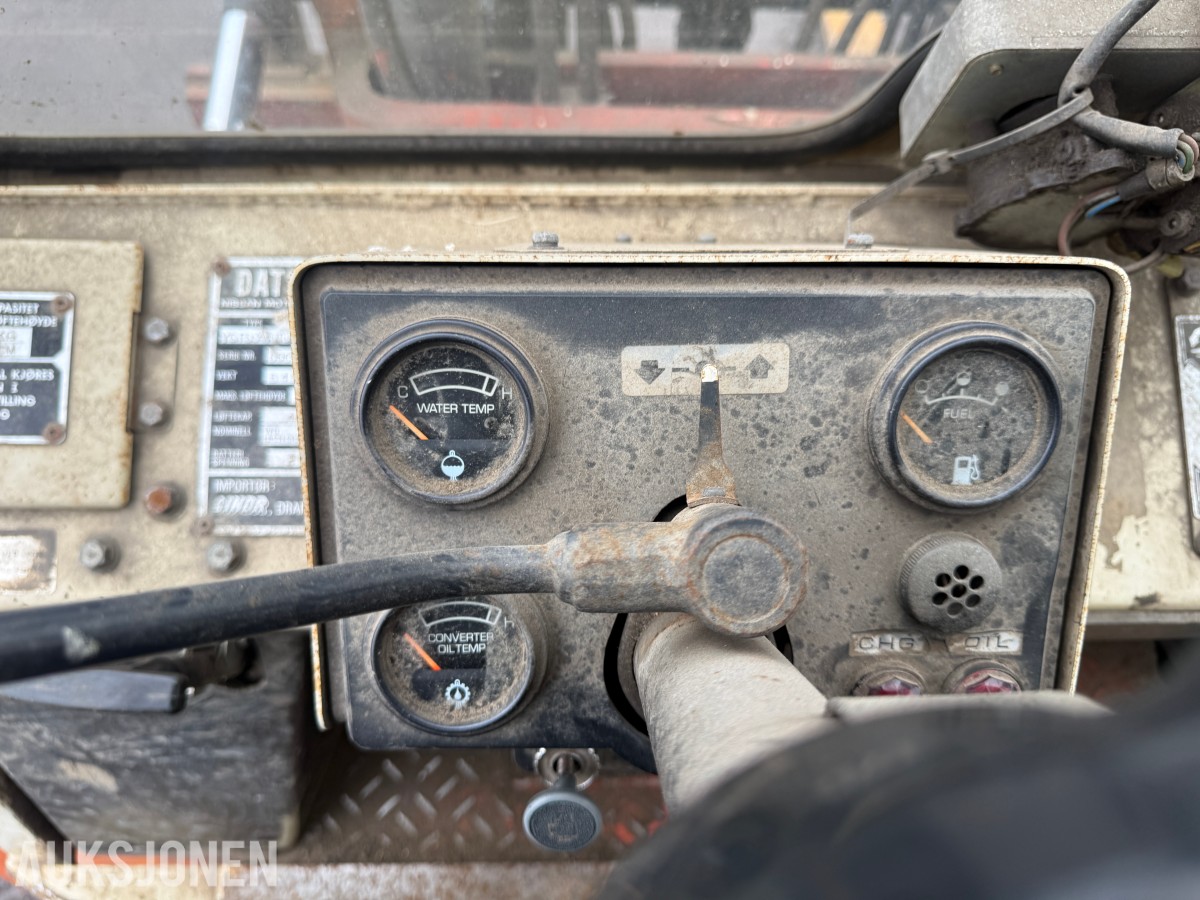 1983 Datsun YGF03A40 dieseltruck - løftekapasitet 4 000 kg