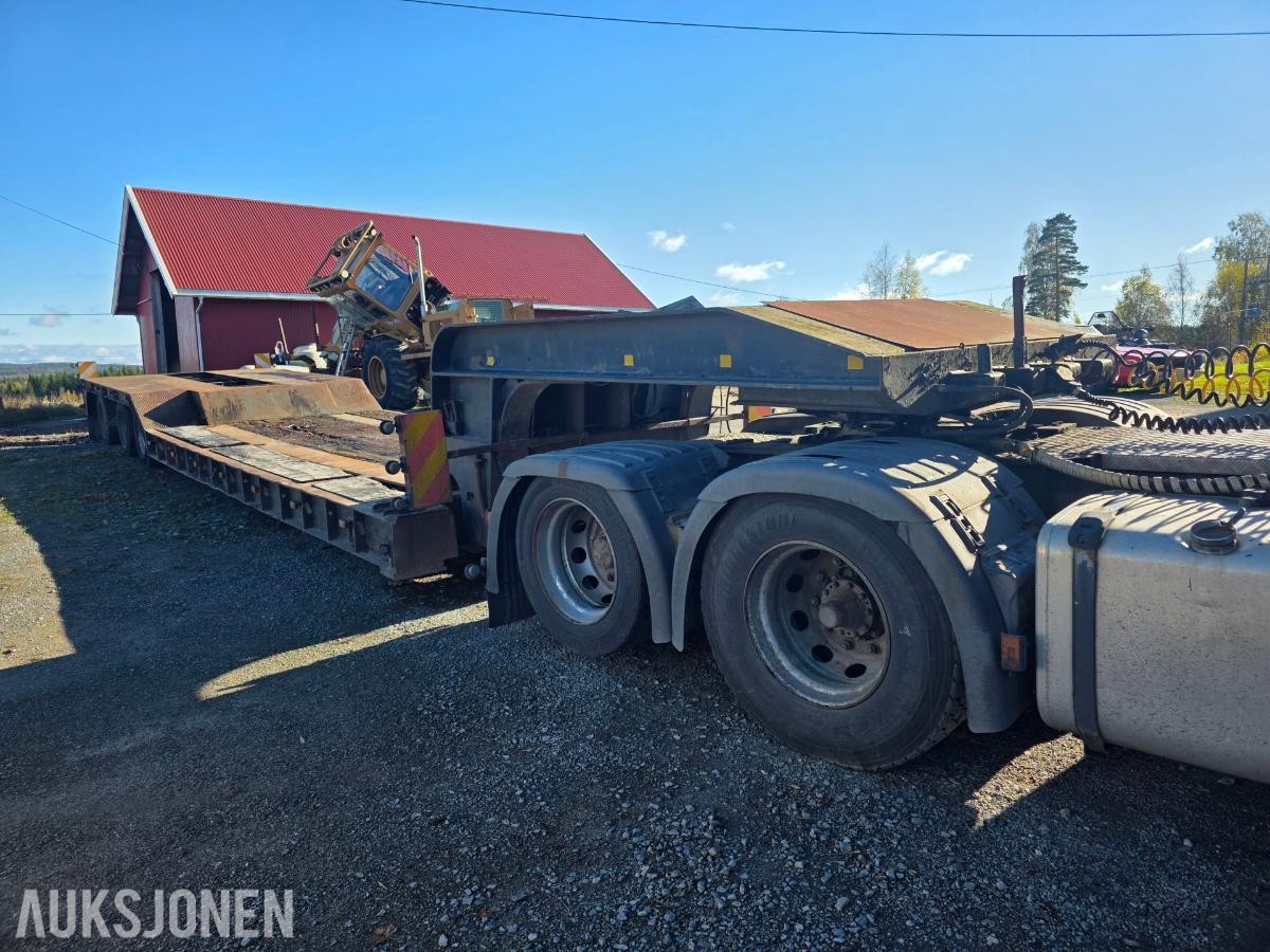 1978 DAPA BS-300 Lowloader, 3 aksler, akselløft, svingaksel