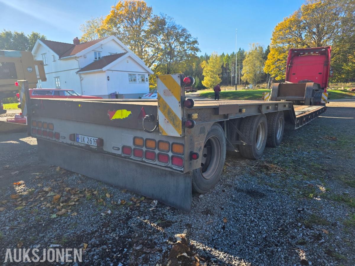 1978 DAPA BS-300 Lowloader, 3 aksler, akselløft, svingaksel