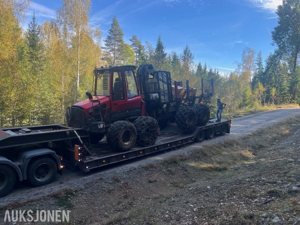 1978 DAPA BS-300 Lowloader, 3 aksler, akselløft, svingaksel