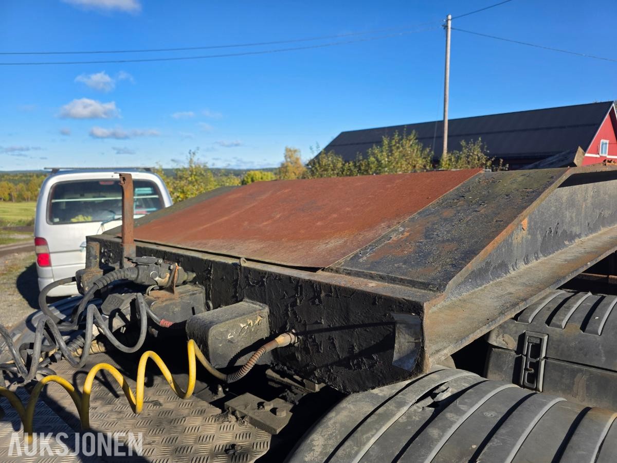 1978 DAPA BS-300 Lowloader, 3 aksler, akselløft, svingaksel