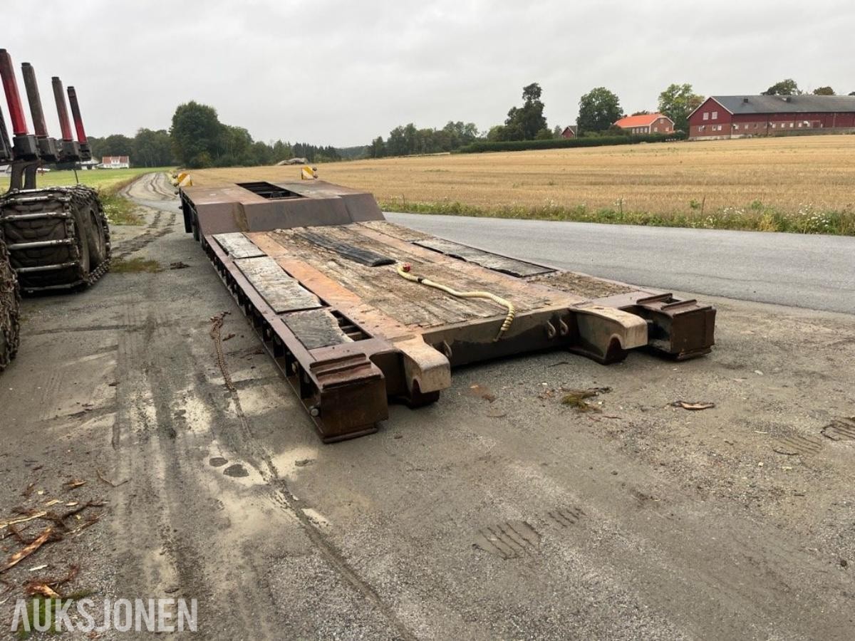 1978 DAPA BS-300 Lowloader, 3 aksler, akselløft, svingaksel
