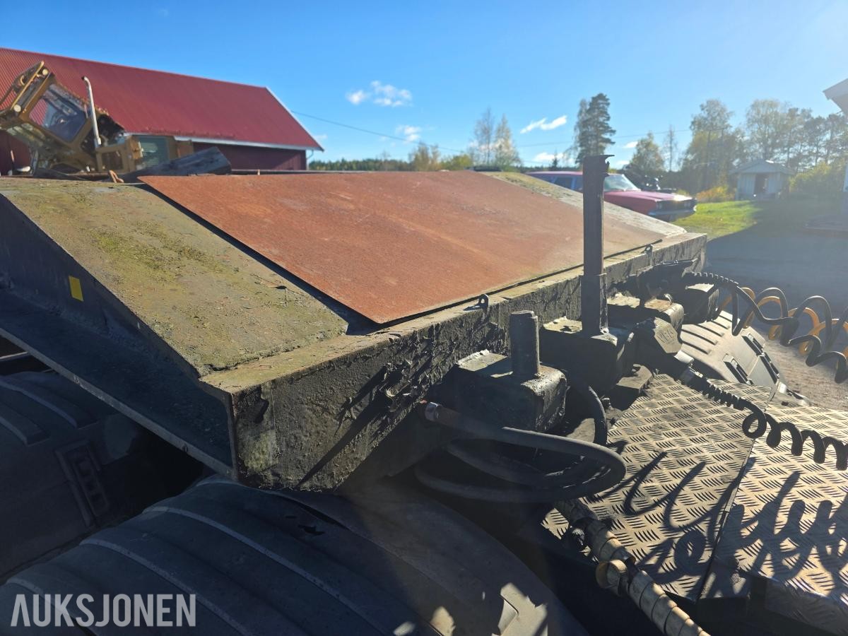 1978 DAPA BS-300 Lowloader, 3 aksler, akselløft, svingaksel