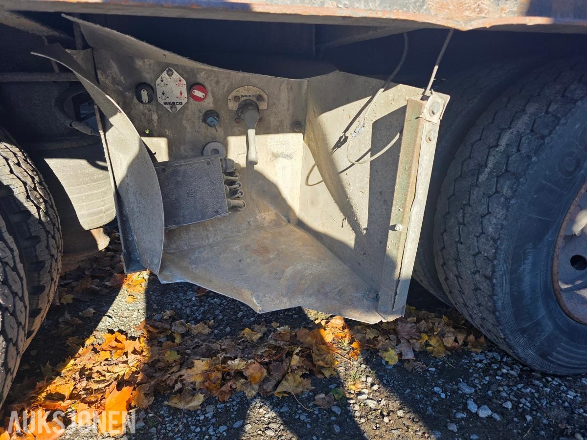 1978 DAPA BS-300 Lowloader, 3 aksler, akselløft, svingaksel