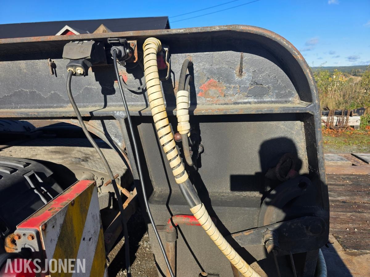 1978 DAPA BS-300 Lowloader, 3 aksler, akselløft, svingaksel