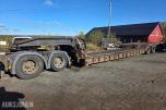 1978 DAPA BS-300 Lowloader, 3 aksler, akselløft, svingaksel