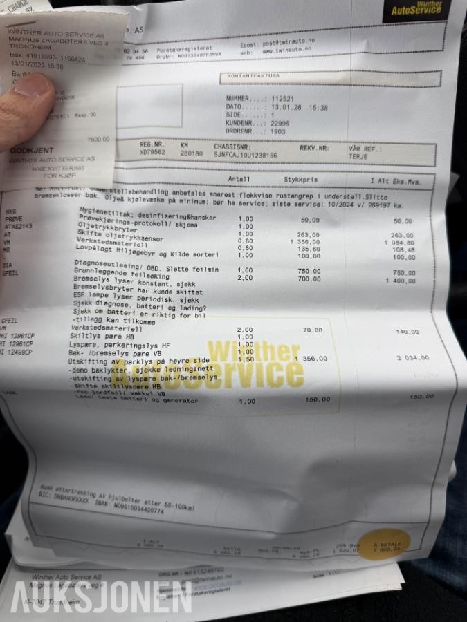 2008 NISSAN QASHQAI 1.5D 106HK,SKINN,PANORAMA,EU-OK 1-2027, 288000KM