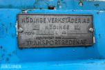 1900 Vanntank på krokramme  / 4 stk skott