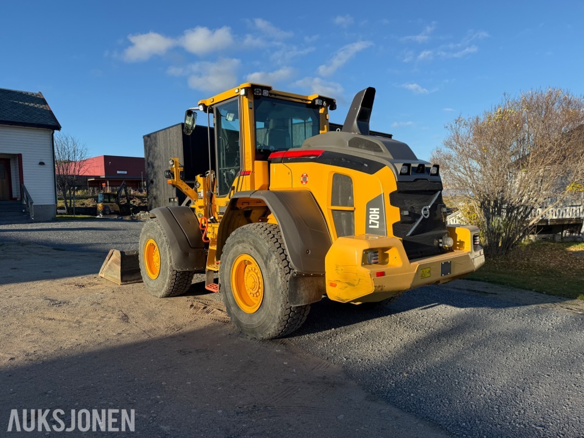 2020 Volvo L70H Hjullaster, 2514 t / skuffe, spakestyring