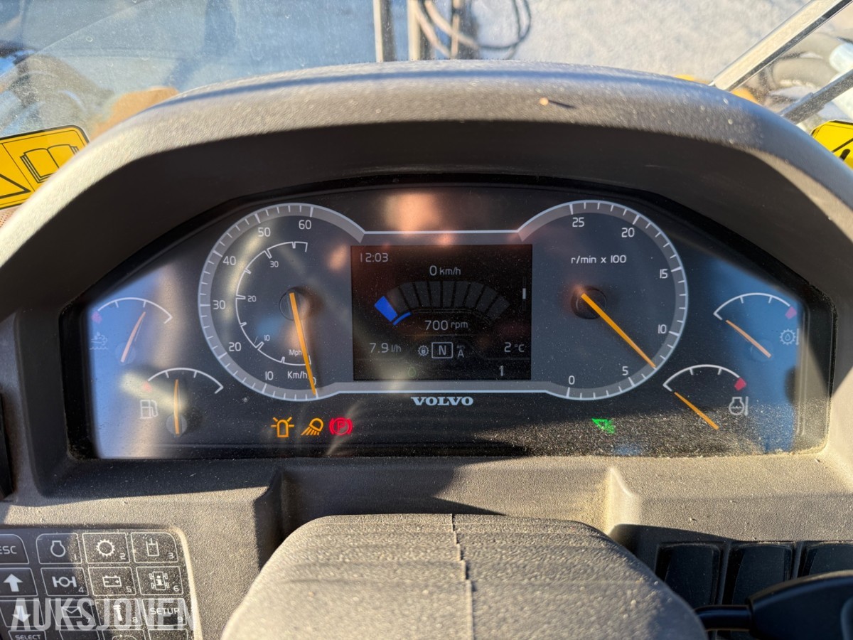 2020 Volvo L70H Hjullaster, 2514 t / skuffe, spakestyring