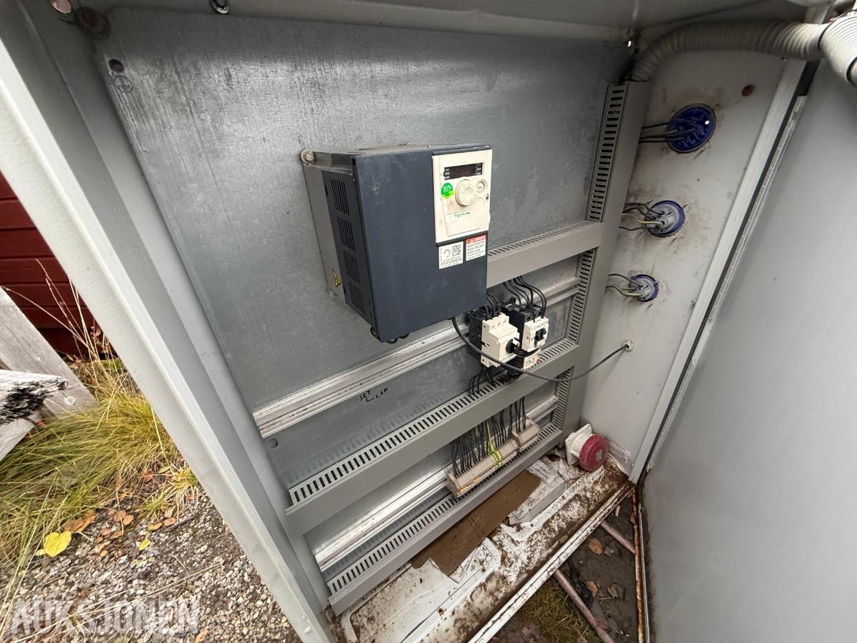 Pakke med LHE170 Sveiseapparat, aggregat, palle med strømkabler og strømskap