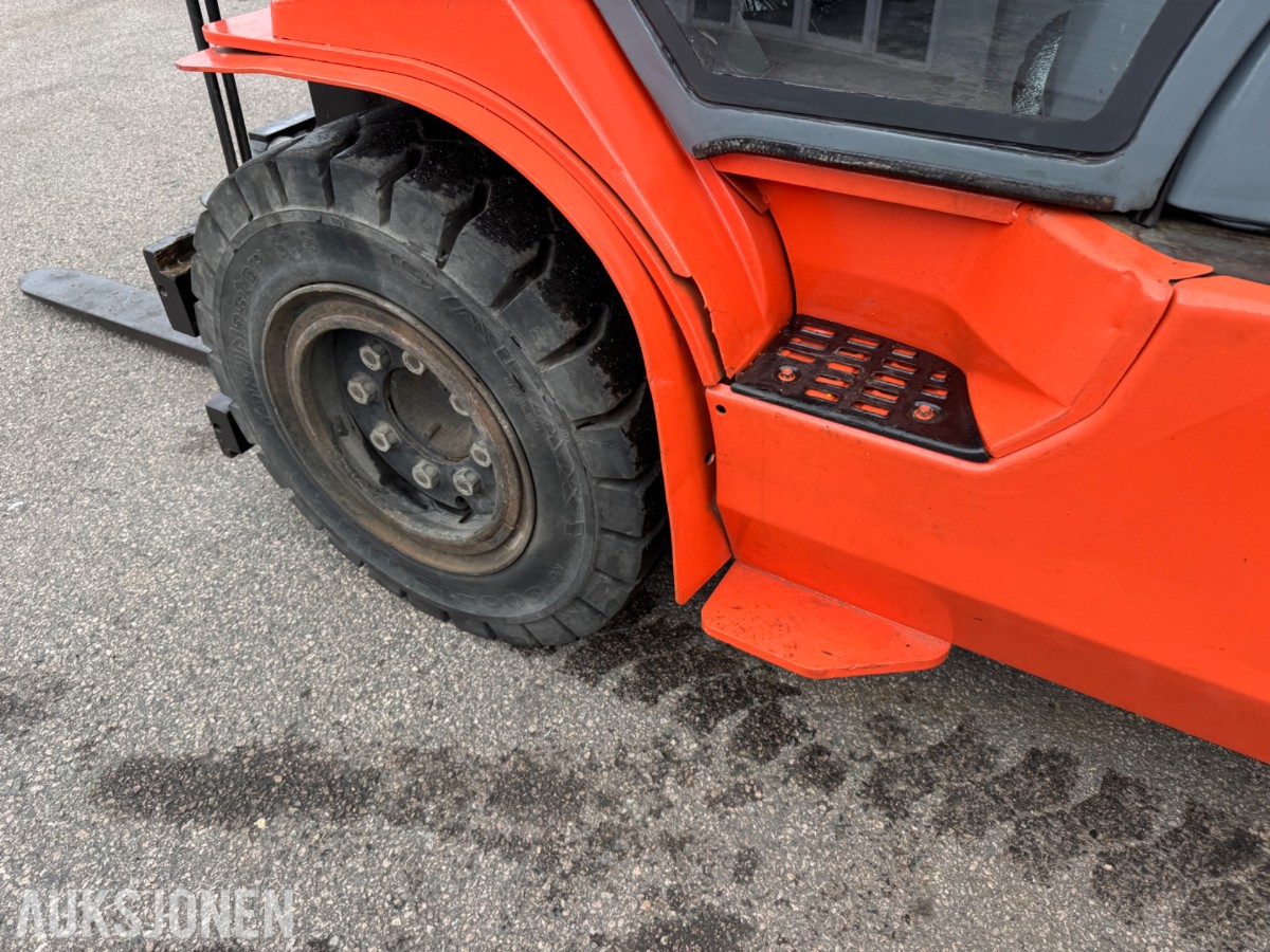 Toyota 02-7FD45 motvektstruck, spreder, sideskift, friløft