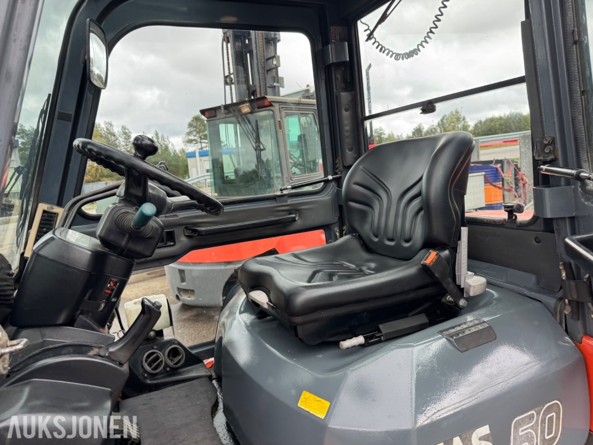 Toyota 02-7FD45 motvektstruck, spreder, sideskift, friløft