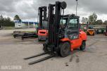 Toyota 02-7FD45 motvektstruck, spreder, sideskift, friløft