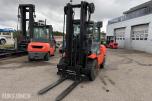 Toyota 02-7FD45 motvektstruck, spreder, sideskift, friløft