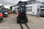 Toyota 02-7FD45 motvektstruck, spreder, sideskift, friløft