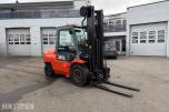 Toyota 02-7FD45 motvektstruck, spreder, sideskift, friløft