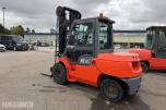Toyota 02-7FD45 motvektstruck, spreder, sideskift, friløft