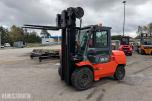 Toyota 02-7FD45 motvektstruck, spreder, sideskift, friløft