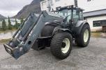 2006 Valtra T190 Traktor, frontlaster, 250 hk, brøyteplate og kjettinger