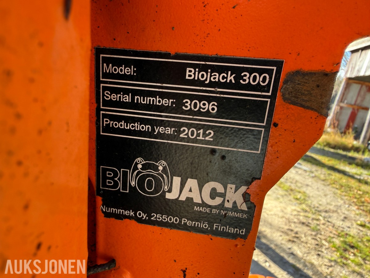 2012 BIOJACK 300 TREFELLER / TREKUTTER / KLIPPEAGGREGAT / FELLEAGGREGAT