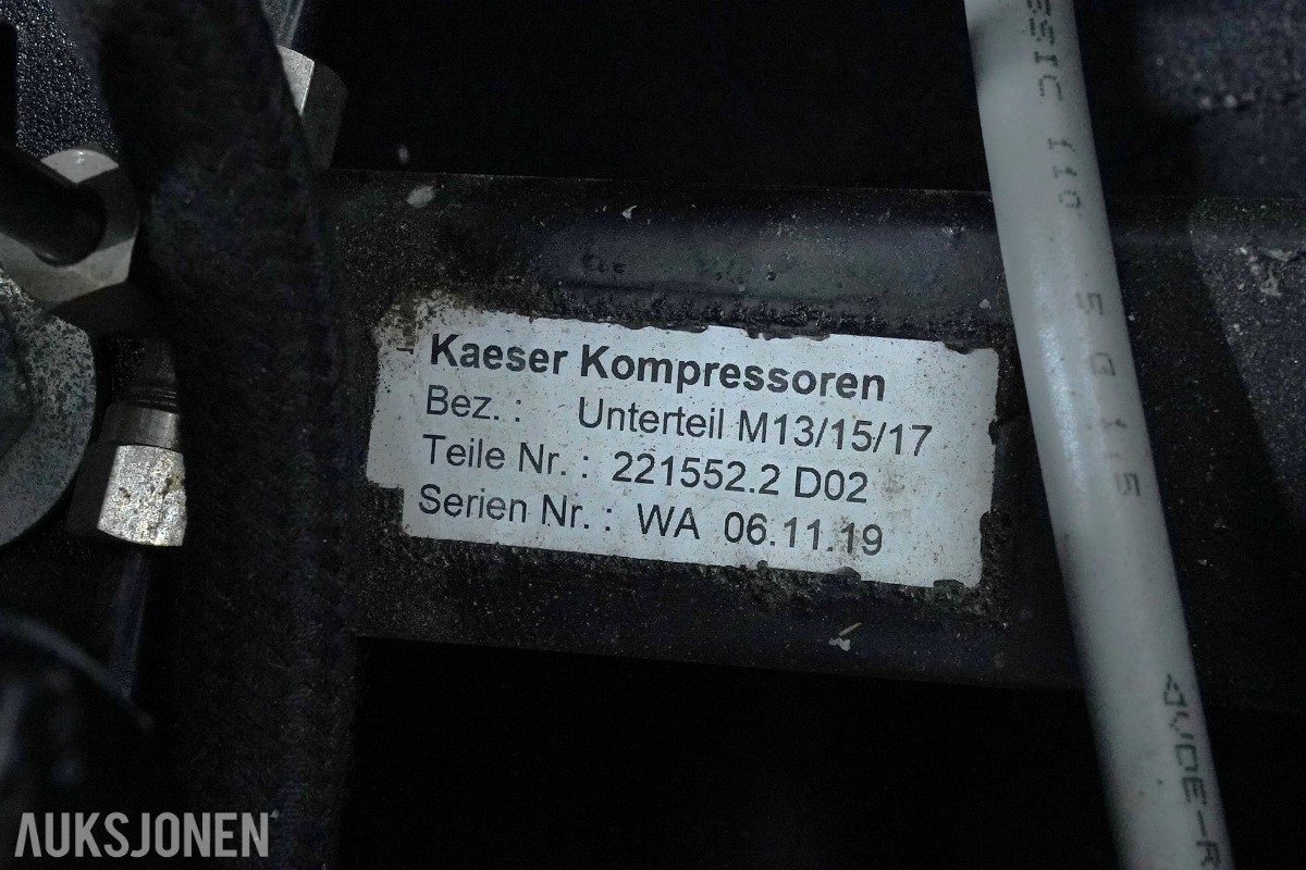 2019 Kaeser mobilair M17 - mobil kompressor