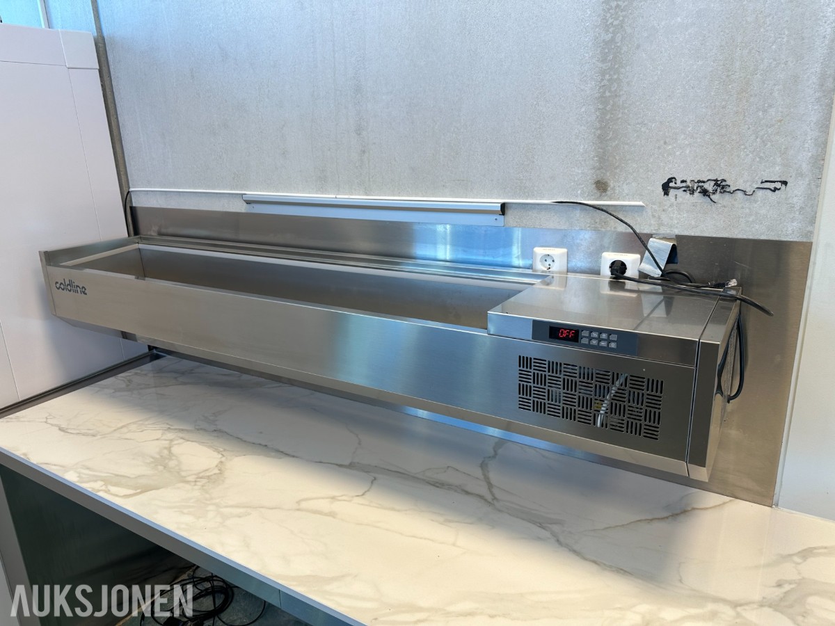 Coldline VP20/9NL | Kjølt ingrediensrenne | Rustfritt stål
