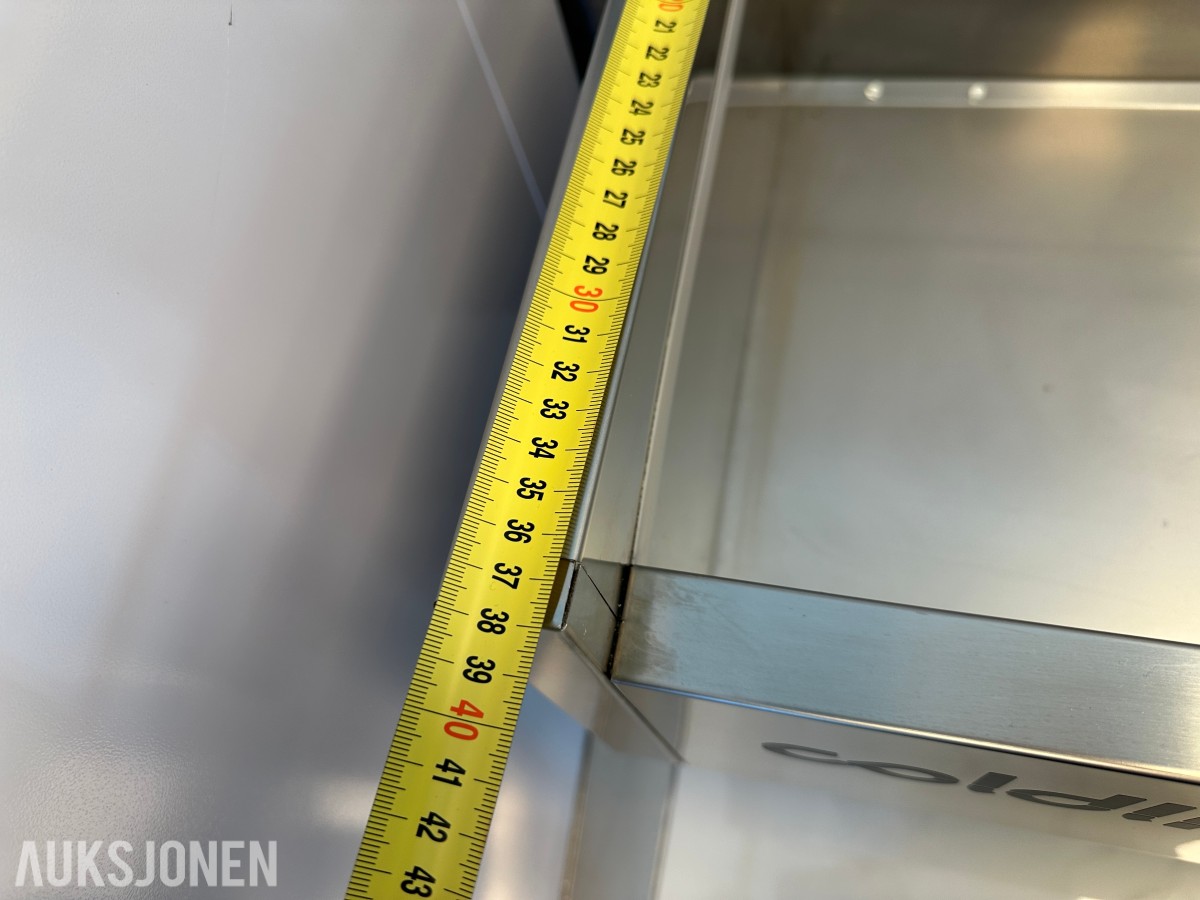 Coldline VP20/9NL | Kjølt ingrediensrenne | Rustfritt stål