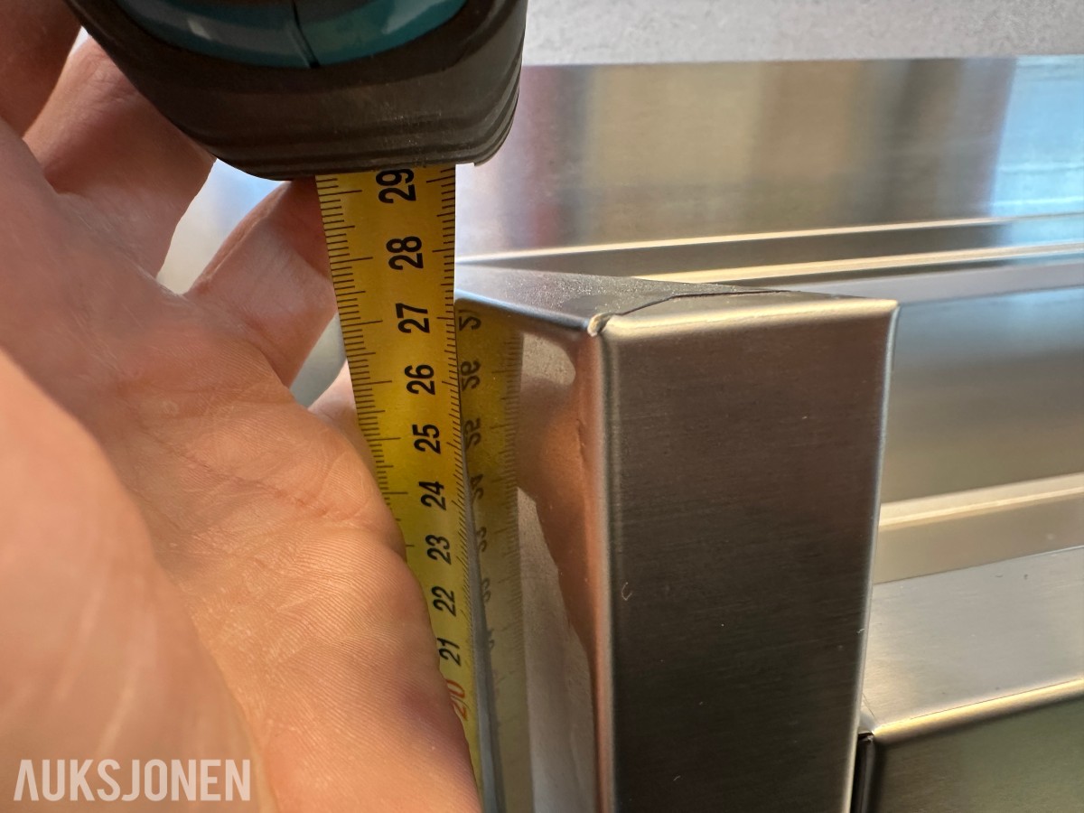 Coldline VP20/9NL | Kjølt ingrediensrenne | Rustfritt stål