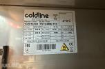 2025 Coldline TS13/4ME-710 kjølebenk | 4 skuffer | Rustfritt stål