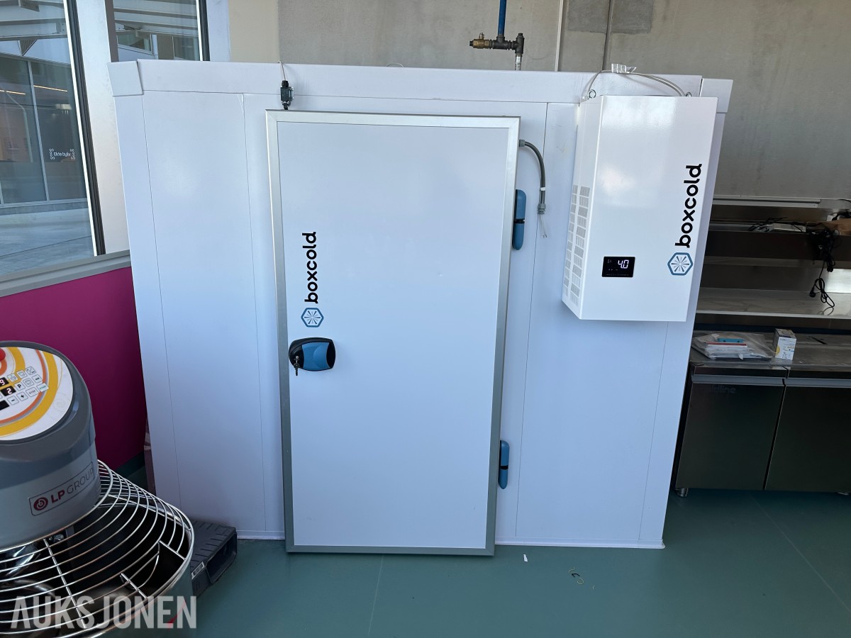 2025 Boxcold kjølerom | Komplett aggregat | Hyllesystem