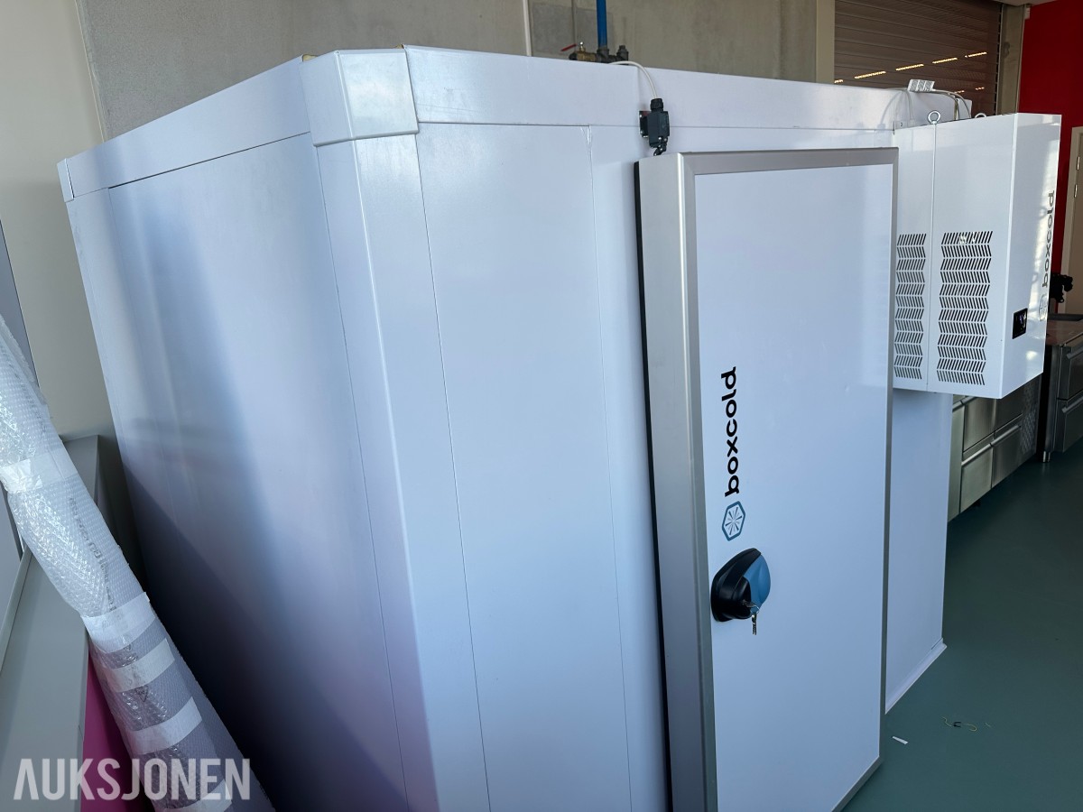 2025 Boxcold kjølerom | Komplett aggregat | Hyllesystem
