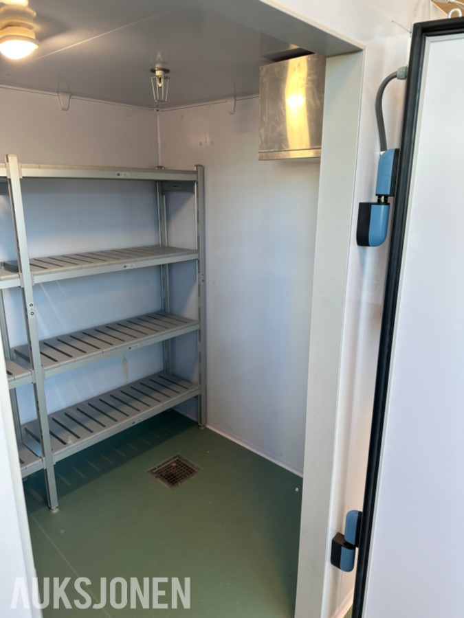2025 Boxcold kjølerom | Komplett aggregat | Hyllesystem