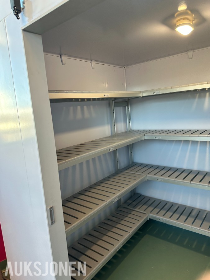2025 Boxcold kjølerom | Komplett aggregat | Hyllesystem