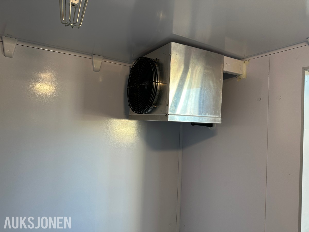 2025 Boxcold kjølerom | Komplett aggregat | Hyllesystem