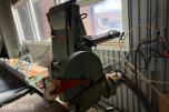 Industrielt saganlegg med kappsag - fresestasjon og rullebaner