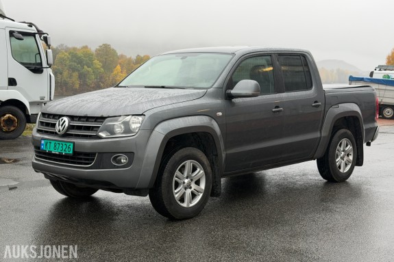 2014 Volkswagen AMAROK 2.0 D HIGLINE 140 HK 4MOTION MANUELL HENGERFESTE CRUISE VARMER NAVI PLANTREKK