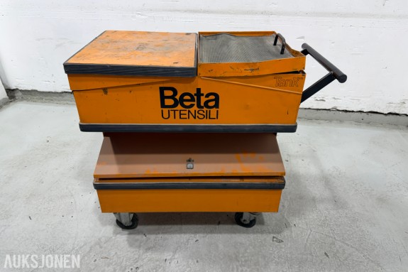Beta Utensili Tank verktøyvogn med håndverktøy