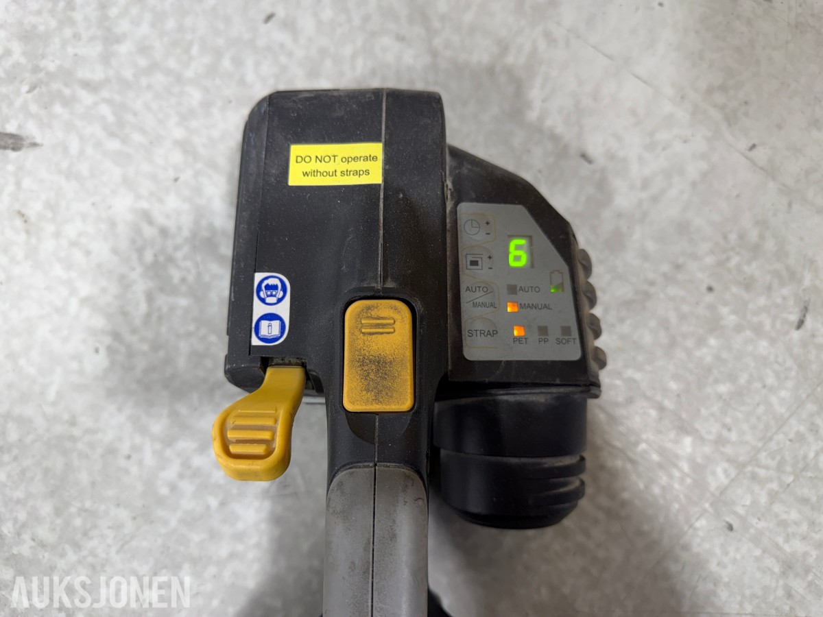 3 stk båndvogn / stroppemaskiner for emballering
