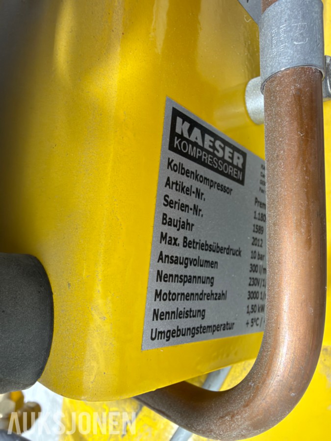 2012 Kaeser Premium 300/40 W kompressor 10 bar
