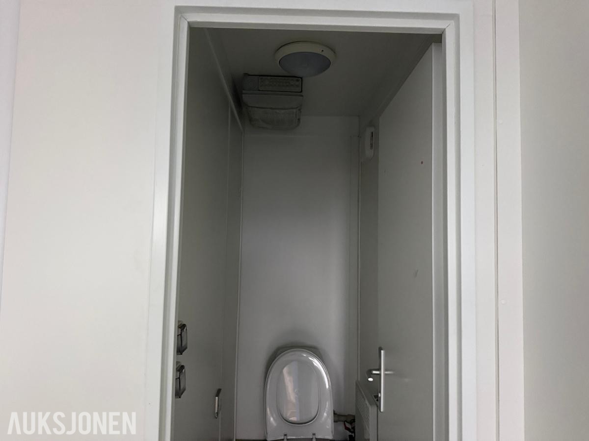 Containex skiftebrakke - Garderobebrakke